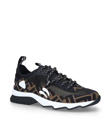 colorull fendi logo sneakers